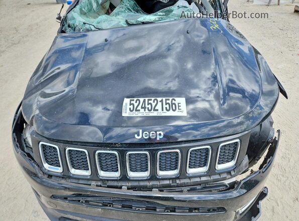 3C4NJCCB6JT240756 2018 JEEP COMPASS Black Engine compartment view