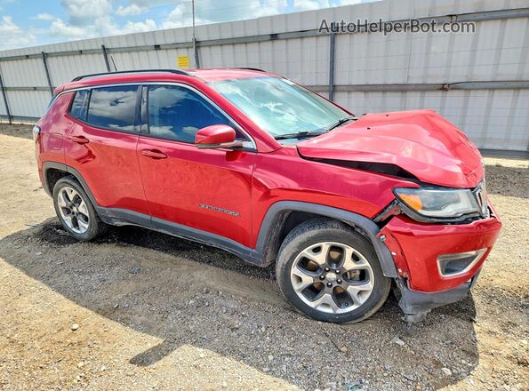 3C4NJCCB6JT357883 2018 JEEP COMPASS Red Przód prawy