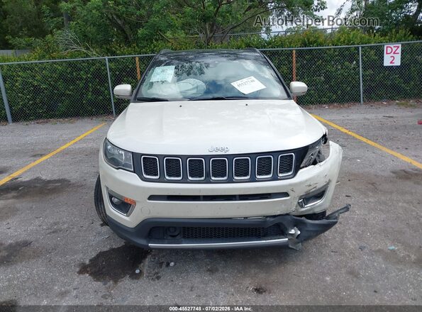 3C4NJCCB6MT597245 2021 JEEP COMPASS White Widok zestawu wskaźników