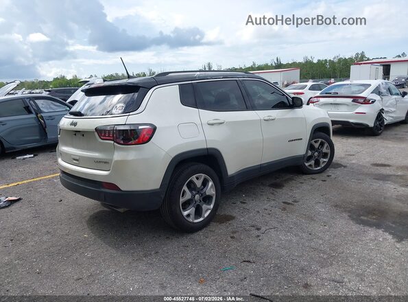 3C4NJCCB6MT597245 2021 JEEP COMPASS White Tył prawy