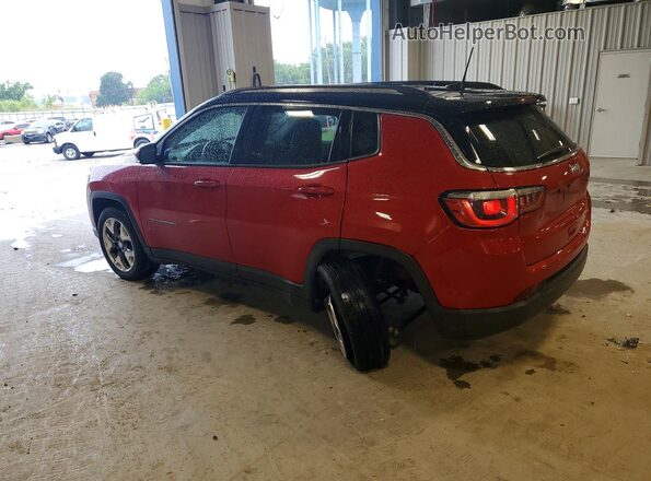 3C4NJCCB7LT180019 2020 JEEP COMPASS Red Задня ліва чверть