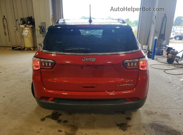 3C4NJCCB7LT180019 2020 JEEP COMPASS Red Вид ззаду