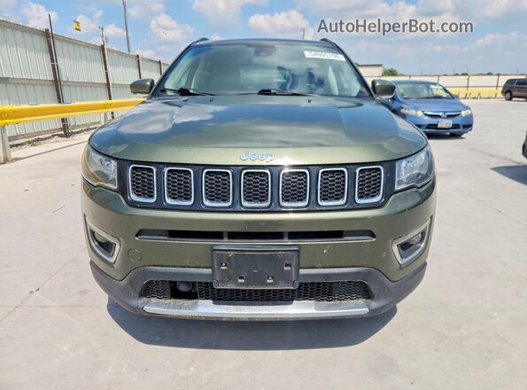 3C4NJCCB7MT573567 2021 JEEP COMPASS Green Vista frontal