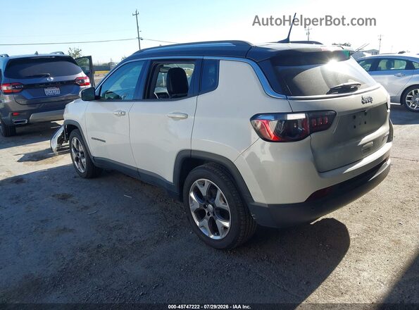 3C4NJCCB7MT602145 2021 JEEP COMPASS Белый Задняя левая четверть