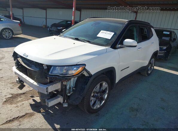 3C4NJCCB7MT602145 2021 JEEP COMPASS Белый Передняя левая четверть