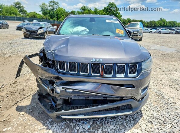 3C4NJCCB8KT662707 2019 JEEP COMPASS Charcoal Դիմացի տեսք