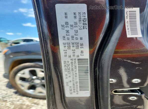 3C4NJCCB8KT662707 2019 JEEP COMPASS Charcoal VIN կոդի պիտակի տեսք