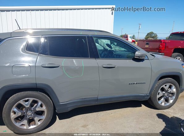 3C4NJCCB8LT154416 2020 JEEP COMPASS Gray უკანა სალონის ხედი