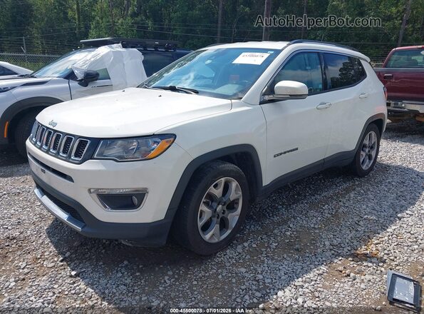 3C4NJCCB8MT526354 2021 JEEP COMPASS White Vista tres cuartos delantera izquierda