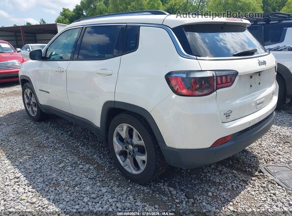 3C4NJCCB8MT526354 2021 JEEP COMPASS White Trasero izquierdo