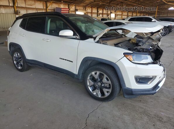 3C4NJCCBXJT248035 2018 JEEP COMPASS White Front right