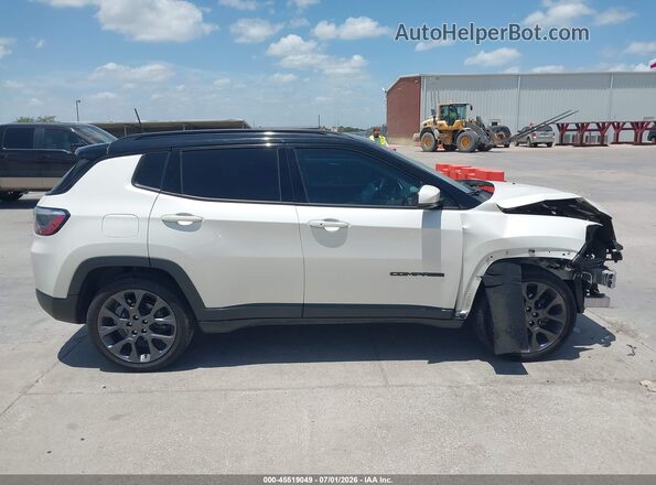 3C4NJCCBXKT692842 2019 JEEP COMPASS White Widok wnętrza 360 stopni