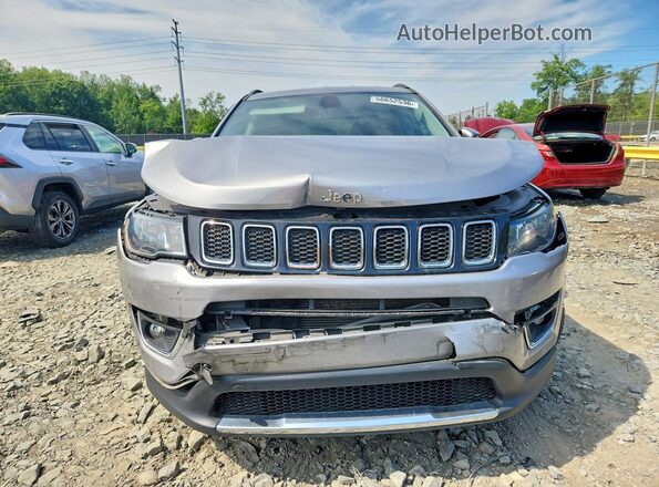 3C4NJCCBXKT788602 2019 JEEP COMPASS Silver Widok z przodu