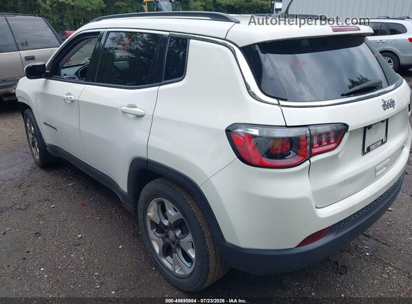 3C4NJCCBXLT218536 2020 JEEP COMPASS White Tył lewy