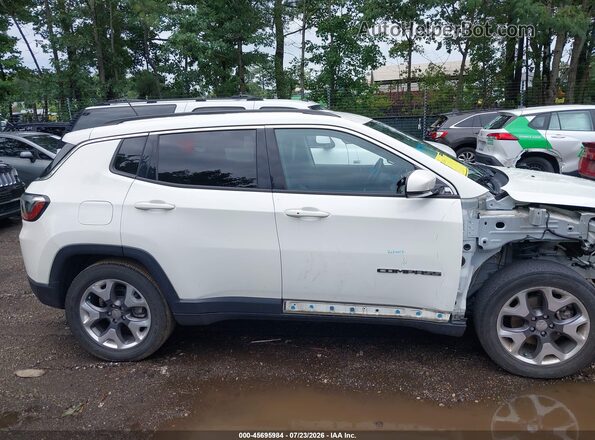 3C4NJCCBXLT218536 2020 JEEP COMPASS White Widok wnętrza z tyłu