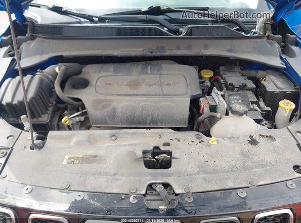 3C4NJDAB0JT413759 2018 JEEP COMPASS Blue Rear view