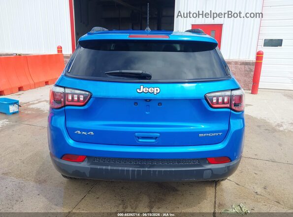 3C4NJDAB0JT413759 2018 JEEP COMPASS Blue 