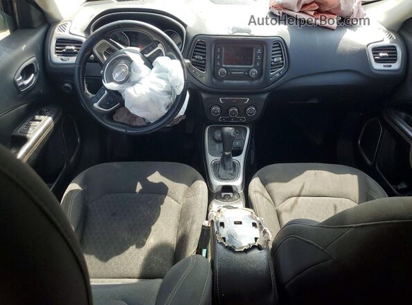 3C4NJDAB0JT455154 2018 JEEP COMPASS Black Dashboard view