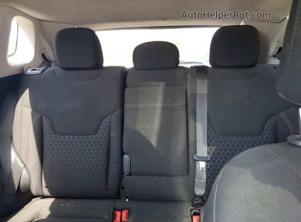 3C4NJDAB0JT455154 2018 JEEP COMPASS Black Rear seats view