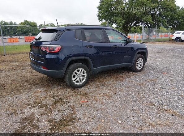 3C4NJDAB1JT372171 2018 JEEP COMPASS Blue Հետևի աջ