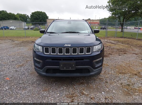3C4NJDAB1JT372171 2018 JEEP COMPASS Blue 