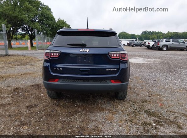 3C4NJDAB1JT372171 2018 JEEP COMPASS Blue 