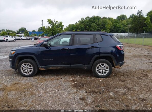 3C4NJDAB1JT372171 2018 JEEP COMPASS Blue 