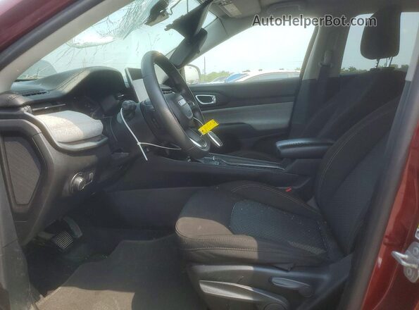 3C4NJDAB1NT202754 2022 JEEP COMPASS Red Front interior view