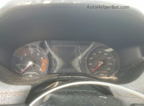 3C4NJDAB1NT202754 2022 JEEP COMPASS Red Instrument cluster view