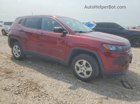 3C4NJDAB1NT202754 2022 JEEP COMPASS Red Front right