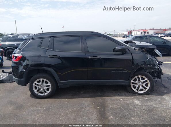 3C4NJDAB2HT642423 2017 JEEP COMPASS Black Vista del cuadro de instrumentos