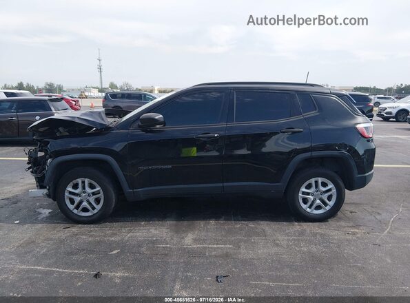 3C4NJDAB2HT642423 2017 JEEP COMPASS Black Vista interior trasera
