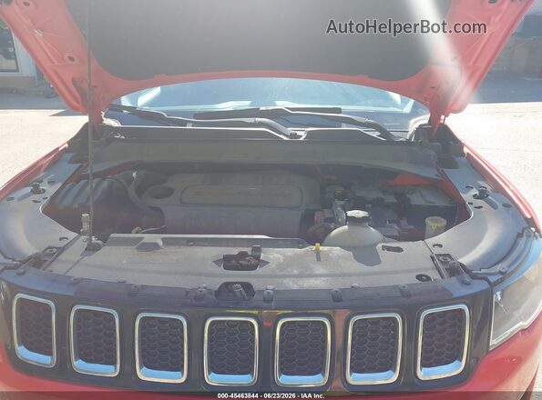 3C4NJDAB2JT392235 2018 JEEP COMPASS Orange Rear view