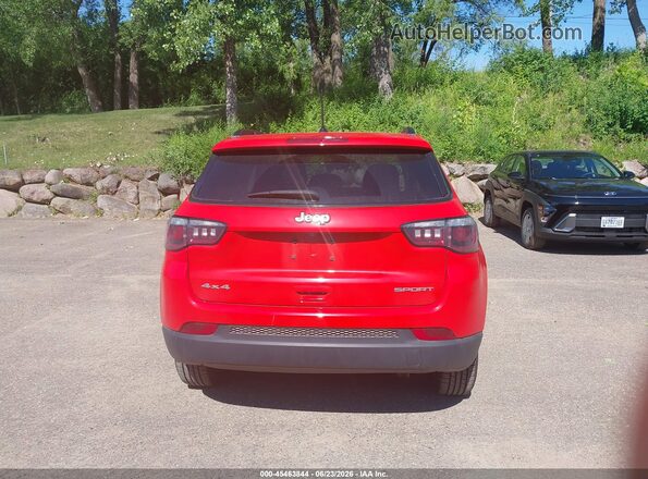 3C4NJDAB2JT392235 2018 JEEP COMPASS Orange 
