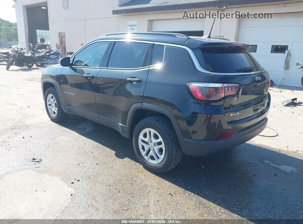 3C4NJDAB2KT645636 2019 JEEP COMPASS Black Trasero izquierdo