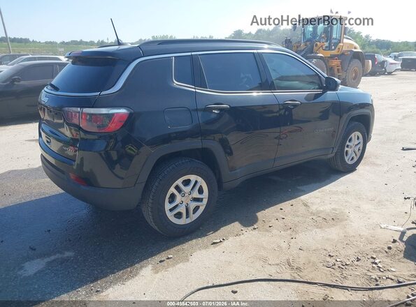 3C4NJDAB2KT645636 2019 JEEP COMPASS Black Trasero derecho