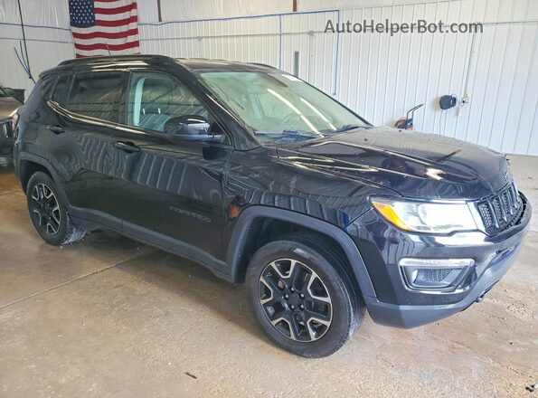 3C4NJDAB2KT678877 2019 JEEP COMPASS Black წინა მარჯვენა