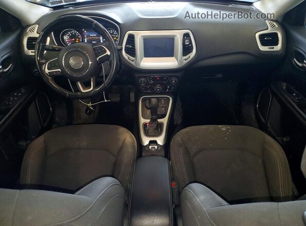 3C4NJDAB2KT678877 2019 JEEP COMPASS Black წინა პანელის ხედი