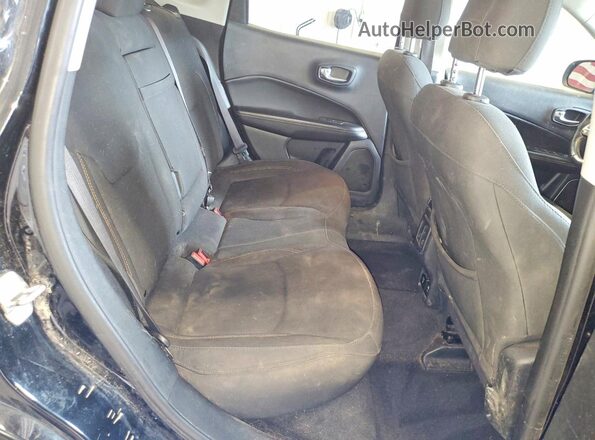 3C4NJDAB2KT678877 2019 JEEP COMPASS Black უკანა სალონის ხედი