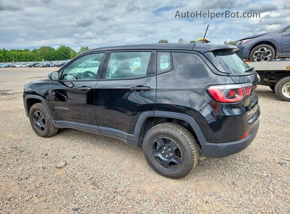 3C4NJDAB2KT703664 2019 JEEP COMPASS Black Հետևի ձախ
