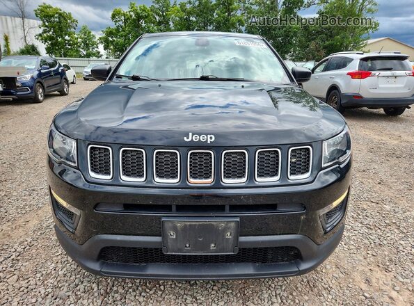 3C4NJDAB2KT703664 2019 JEEP COMPASS Black Դիմացի տեսք