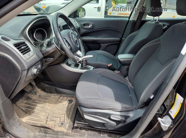 3C4NJDAB2KT703664 2019 JEEP COMPASS Black Սալոնի դիմացի տեսք