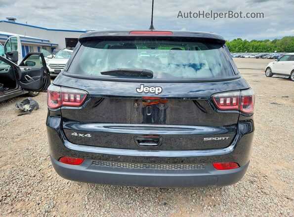 3C4NJDAB2KT703664 2019 JEEP COMPASS Black Հետևի տեսք