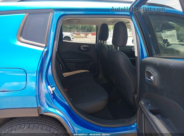 3C4NJDAB3JT372172 2018 JEEP COMPASS Синий Вид наклейки с VIN-кодом
