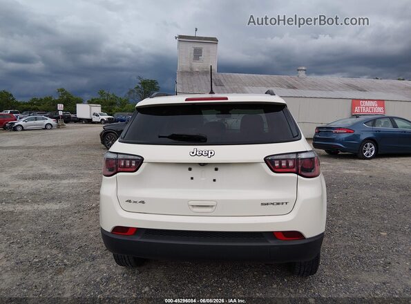 3C4NJDAB3JT392258 2018 JEEP COMPASS White 