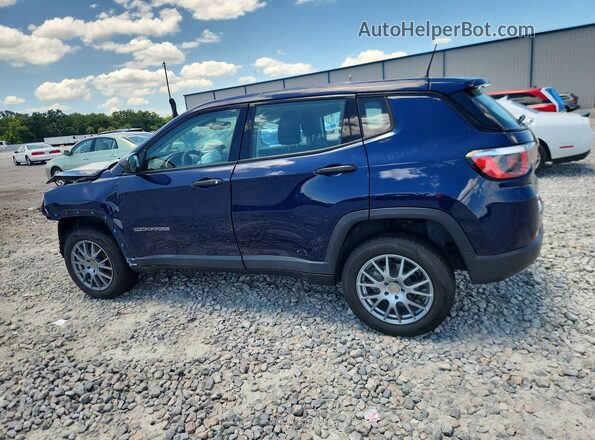 3C4NJDAB3LT118366 2020 JEEP COMPASS Blue Tył lewy