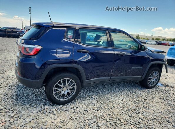 3C4NJDAB3LT118366 2020 JEEP COMPASS Blue Tył prawy
