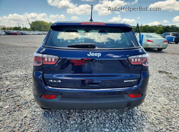 3C4NJDAB3LT118366 2020 JEEP COMPASS Blue Widok z tyłu