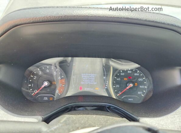 3C4NJDAB3NT214081 2022 JEEP COMPASS Gray Instrument cluster view