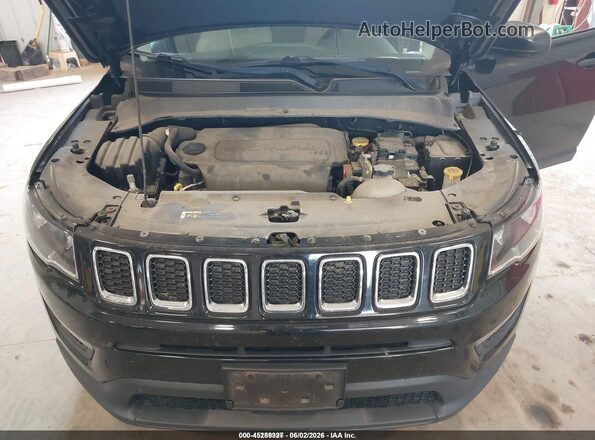 3C4NJDAB4JT359639 2018 JEEP COMPASS Черный Вид сзади